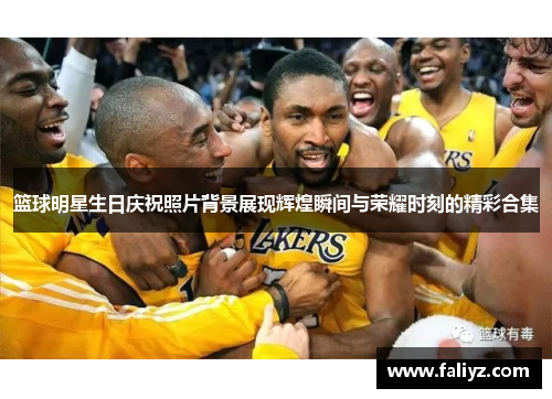 篮球明星生日庆祝照片背景展现辉煌瞬间与荣耀时刻的精彩合集
